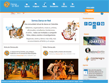 Tablet Screenshot of danzaenred.com